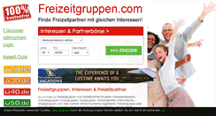 Desktop Screenshot of freizeitgruppen.com